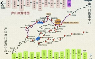 庐山景区线路 - 庐山景区线路规划图