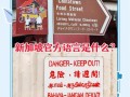 新加坡旅游说什么语言（新加坡旅游说中文行吗）