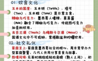 墨西哥的名胜古迹英文 - 墨西哥风俗文化英文介绍