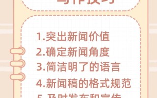 新闻快讯怎么写（新闻快讯怎么写模板）
