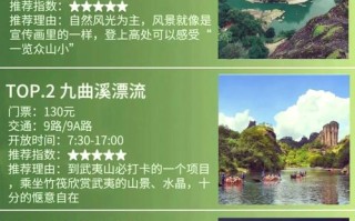 福建武夷山游玩攻略，旅游攻略福建武夷山