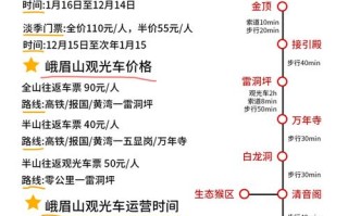 峨眉山出游预算，峨眉山旅游报价