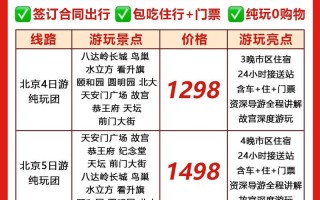 北京旅游攻略5日游及其花费英文，北京五日游英语作文加翻译