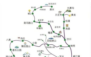四川旅游路线推荐，四川的旅游路线