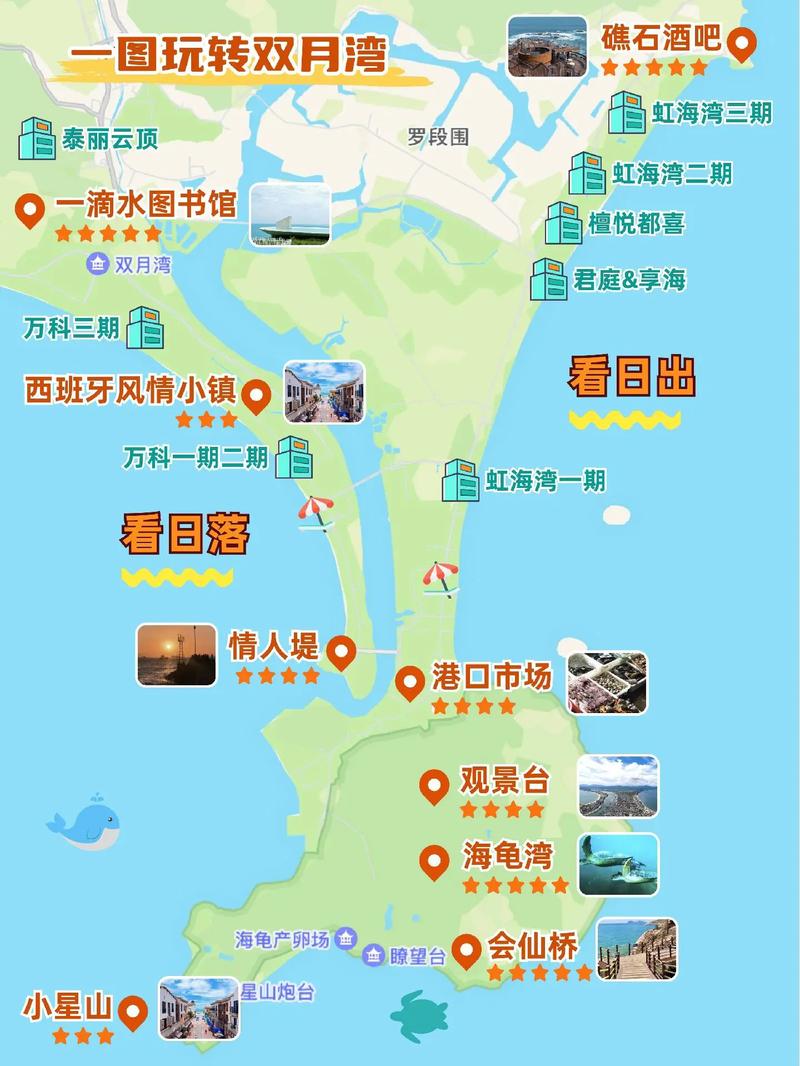 惠州双月湾旅游攻略 - 广州惠州双月湾旅游攻略-第5张图片 惠州双月湾旅游攻略 - 广州惠州双月湾旅游攻略-第5张图片