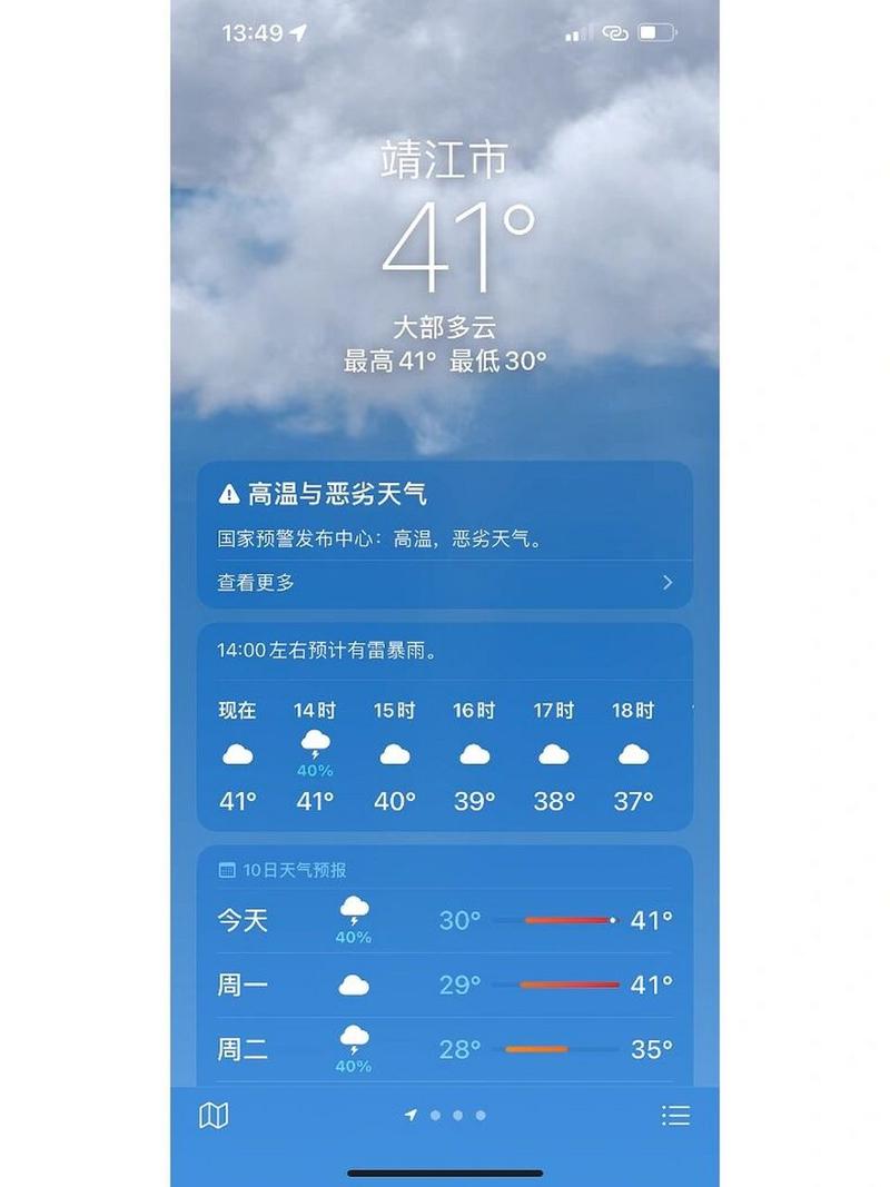 江苏靖江天气（江苏靖江天气预报一周）-第6张图片