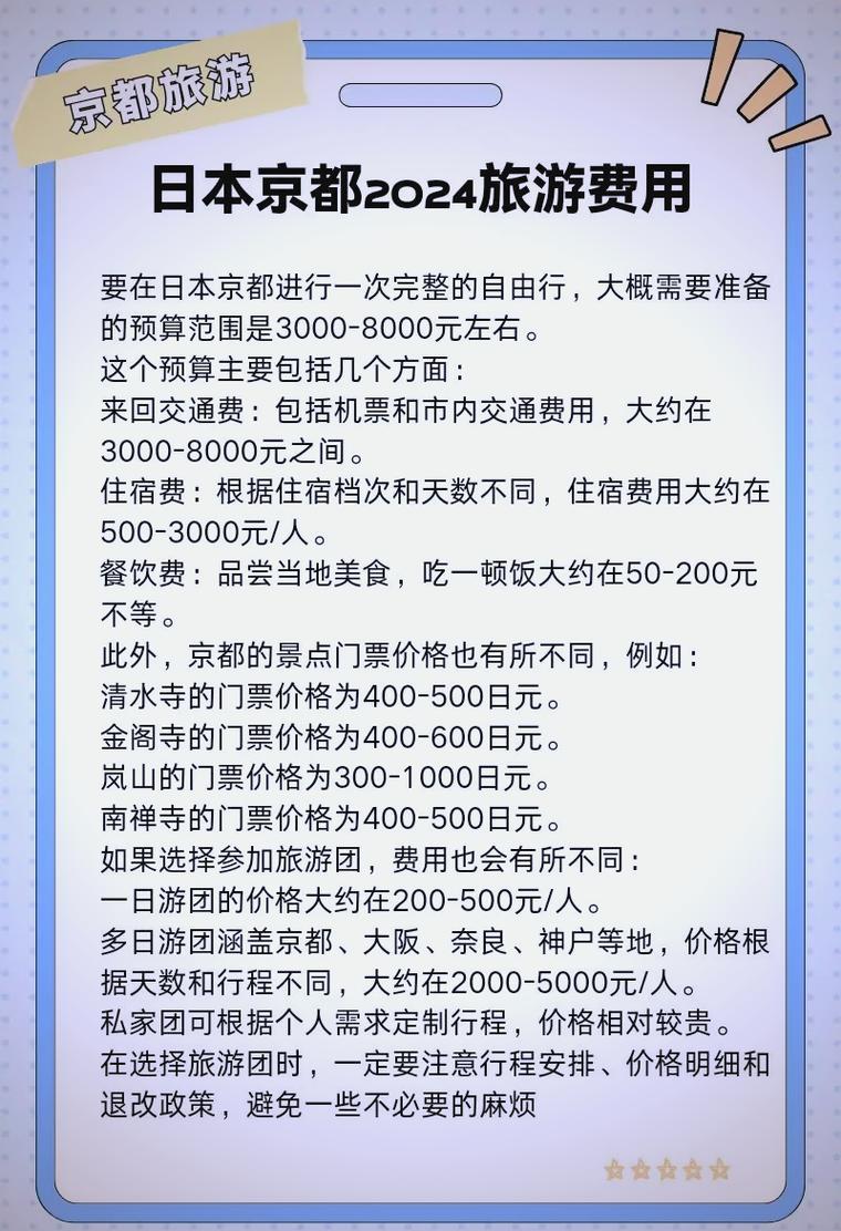 去日本旅游要多少钱 - 去日本旅游要多少钱一个人-第6张图片