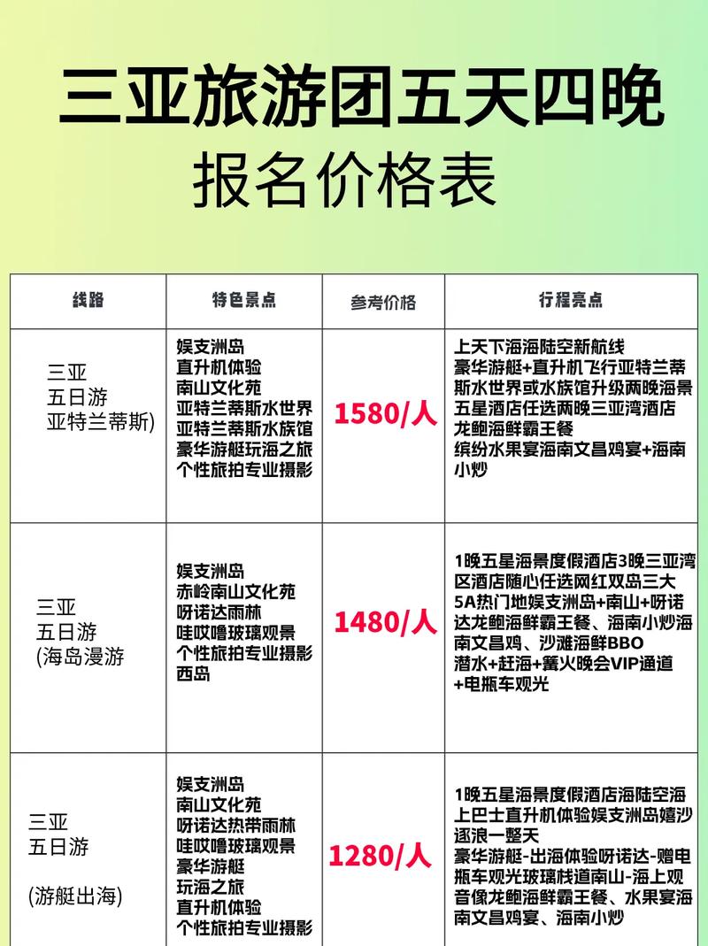 三亚旅游团报价6日游 - 保定三亚旅游团报价6日游-第3张图片 三亚旅游团报价6日游 - 保定三亚旅游团报价6日游-第3张图片