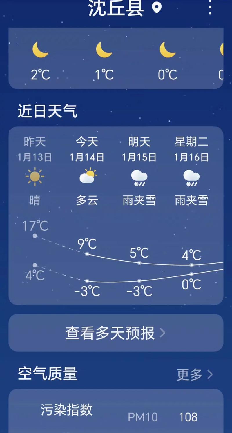 北京各区县天气预报，北京天气各区天气-第2张图片