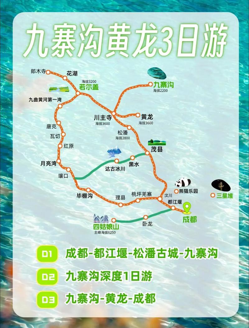成都到九寨沟旅游团费用 - 成都到九寨沟旅游团费-第1张图片