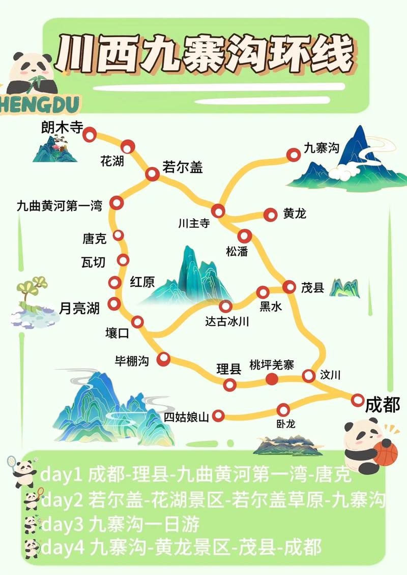 成都到九寨沟旅游团费用 - 成都到九寨沟旅游团费-第6张图片