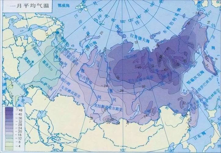 俄罗斯天气一年四季是多少温度 - 俄罗斯一年12个月温度-第4张图片
