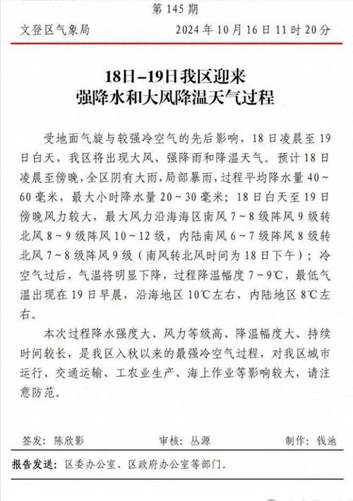 文登天气十五天，文登天气十五天预报情况-第4张图片