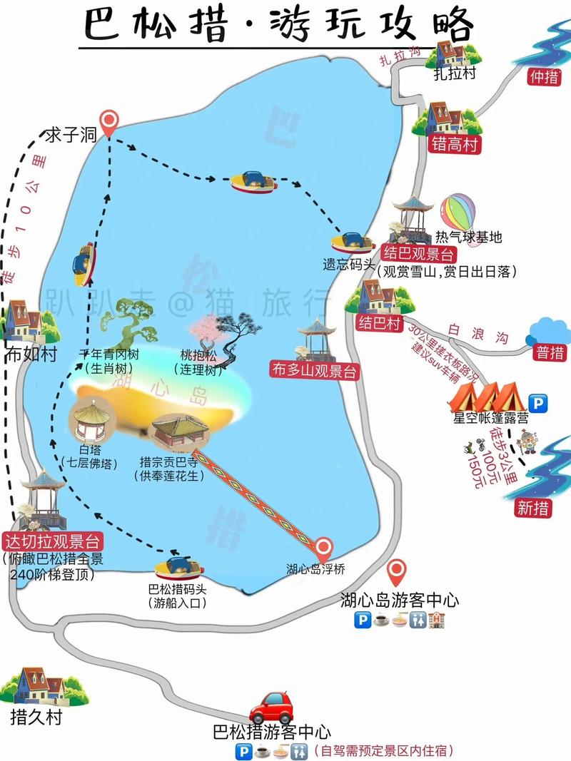 林芝市巴松措的美景的赞美句，林芝巴松措一日游攻略-第2张图片