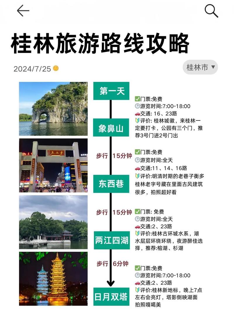 桂林旅游3日游，桂林游玩三日游 攻略-第2张图片