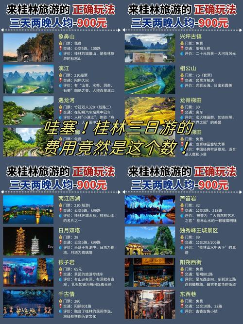 桂林旅游3日游，桂林游玩三日游 攻略-第3张图片
