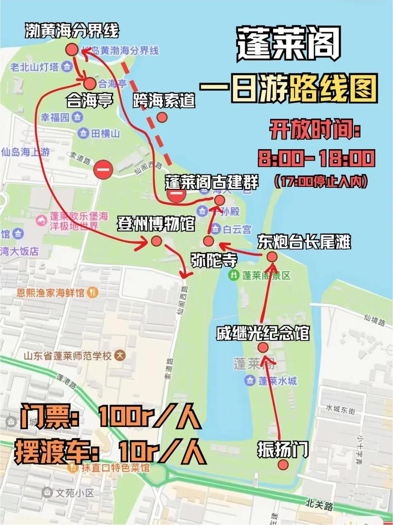 蓬莱阁风景区旅游景点有哪些地方(蓬莱阁风景区旅游景点有哪些地方名称)-第4张图片 蓬莱阁风景区旅游景点有哪些地方(蓬莱阁风景区旅游景点有哪些地方名称)-第4张图片