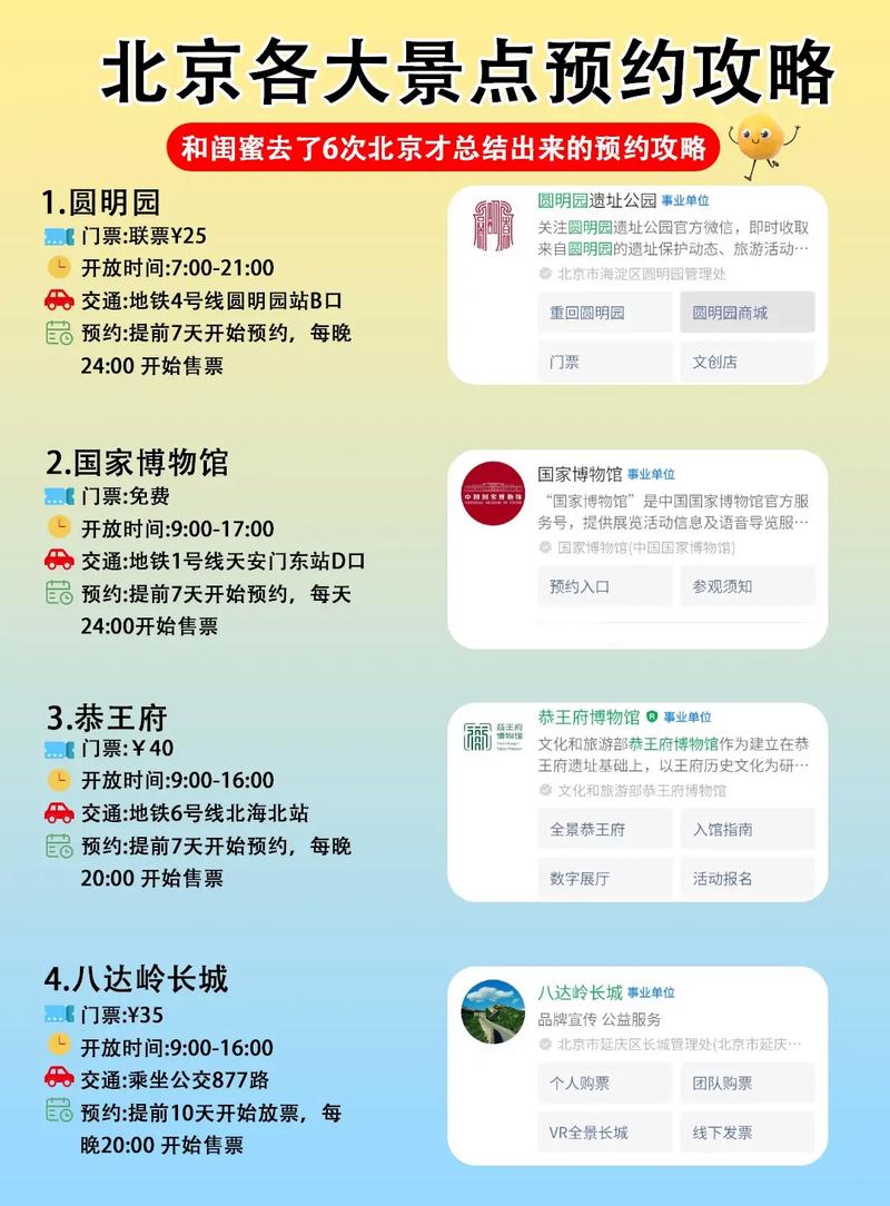 北京旅游景区怎样预约(北京景区怎么从网上预约)-第3张图片 北京旅游景区怎样预约(北京景区怎么从网上预约)-第3张图片