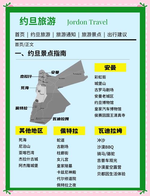 约旦旅游安全吗 - 约旦旅游地图-第1张图片 约旦旅游安全吗 - 约旦旅游地图-第1张图片