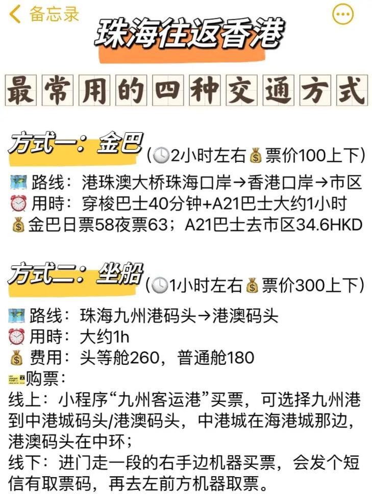 珠海去香港攻略(珠海去香港要签证吗)-第1张图片 珠海去香港攻略(珠海去香港要签证吗)-第1张图片