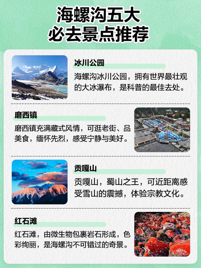 海螺沟旅游景点攻略几月份去好玩,海螺沟旅游景点攻略几月份去好玩呢-第2张图片 海螺沟旅游景点攻略几月份去好玩,海螺沟旅游景点攻略几月份去好玩呢-第2张图片