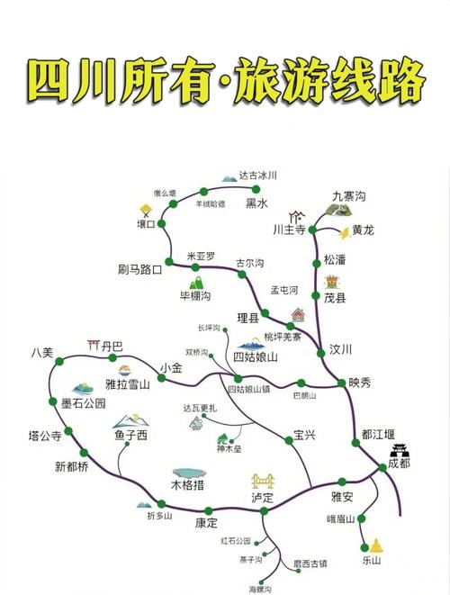 四川旅游路线推荐,四川的旅游路线-第4张图片 四川旅游路线推荐,四川的旅游路线-第4张图片