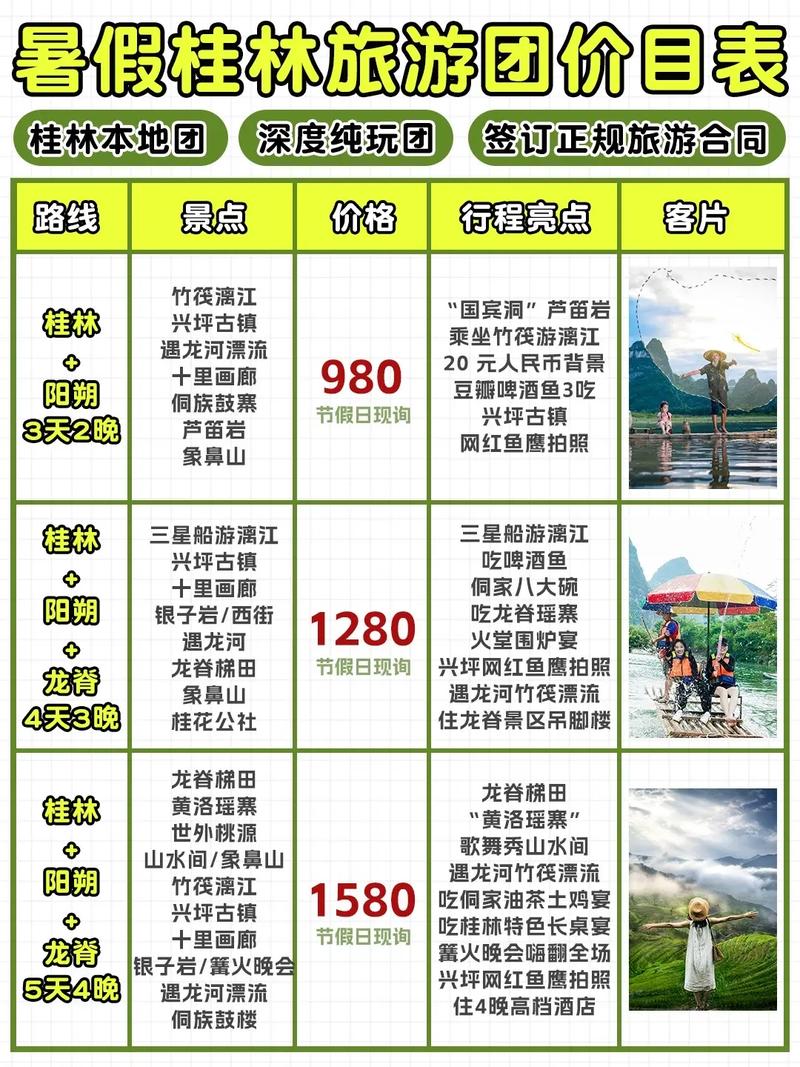 桂林旅游景点门票费用(桂林旅游景点门票费用优惠信息)-第3张图片 桂林旅游景点门票费用(桂林旅游景点门票费用优惠信息)-第3张图片