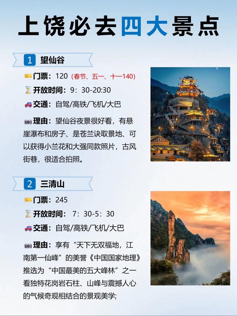 上饶旅游景点大全排名前十有哪些,上饶地区旅游景点-第3张图片 上饶旅游景点大全排名前十有哪些,上饶地区旅游景点-第3张图片
