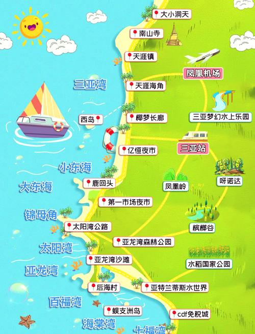 三亚旅游路线设计方案主题有哪些内容 - 三亚旅游路线图手绘-第1张图片 三亚旅游路线设计方案主题有哪些内容 - 三亚旅游路线图手绘-第1张图片
