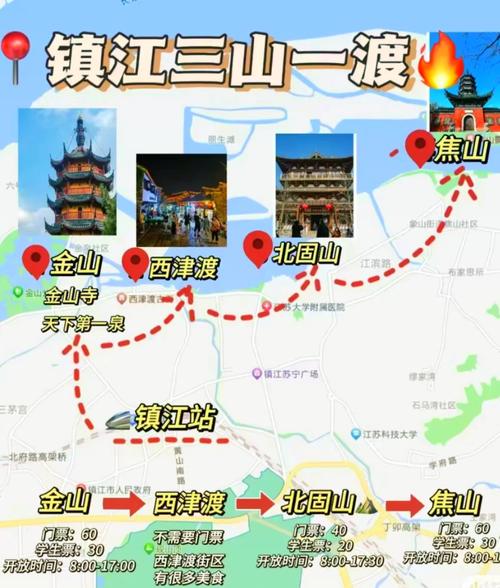 镇江焦山风景画彩色（镇江焦山美景）-第2张图片