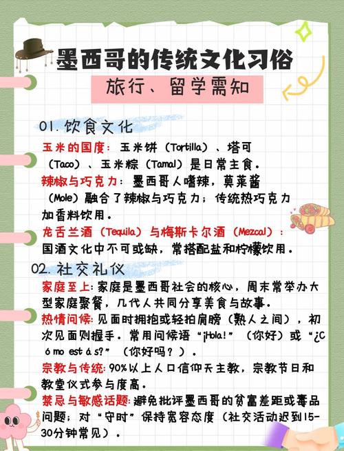 墨西哥的名胜古迹英文 - 墨西哥风俗文化英文介绍-第4张图片 墨西哥的名胜古迹英文 - 墨西哥风俗文化英文介绍-第4张图片