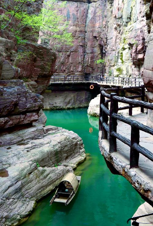 焦作旅游景点大全景点排名云台山 - 焦作云台山旅游路线示意图-第3张图片