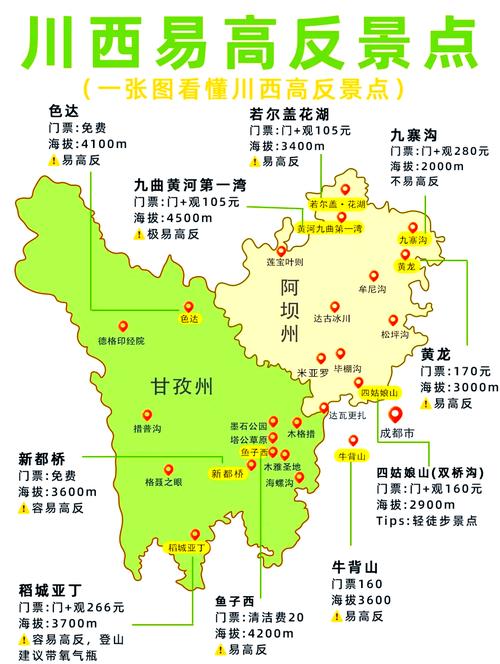 甘孜旅游景区有哪些景点，甘孜旅游景点攻略-第1张图片